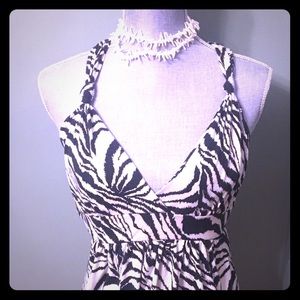 Black & White Zebra print dress